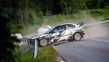 Ovidijus Va&scaron;takas ir Artūras Laukys &bdquo;Roki&scaron;kio Grand Rally&ldquo; varžybose
