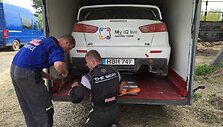Treniruočių akimirka