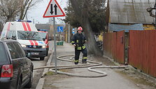 Gaisras Panevėžyje