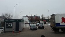 Degantis &bdquo;Volkswagen&ldquo; degalinėje