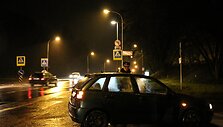 Policijos reido akimirka