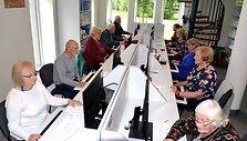 Pagėgių krašto gyventojai mokosi skaitmeninio raštingumo