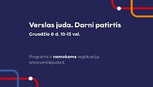 Konferencija &ndash; Verslas juda. Darni patirtis