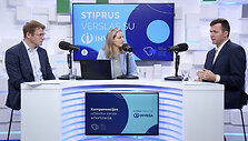 &bdquo;Stiprus verslas su Invega&ldquo; laidos akimirka