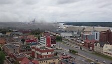 Gaisras Klaipėdoje