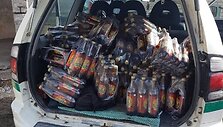Konfiskuoti alkoholiniai gėrimai
