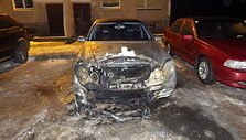 Sudegęs &bdquo;Mercedes&ldquo;