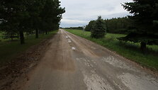 &Scaron;iaulių apskrityje dulka žvyrkeliai