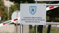 I&scaron; Karinių oro pajėgų bazės dingo &scaron;e&scaron;i prietaisai, kuriuose yra radioaktyvių medžiagų