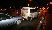 &Scaron;iauliuose susidūrė penki automobiliai