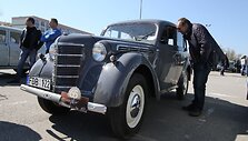 &Scaron;iauliuose pilna sovietinės technikos ir milicininkų