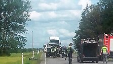 Prie &Scaron;iaulių kaktomu&scaron;oje žuvo &bdquo;Golf&ldquo; vairuotojas, trys sužeisti