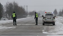 Joni&scaron;kyje &ndash; policijos susi&scaron;audymas su nusikaltėliais