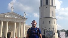 Bėgimo Lietuva - Anglija Startas