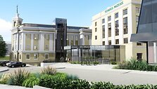 Prie Energetikos ir technikos muziejaus i&scaron;kils &bdquo;DoubleTree by Hilton&ldquo; vie&scaron;butis