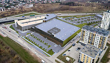 Pavilnionių g. 55 planuojamas prekybos centras