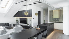 Apartamentai su mansarda Paupyje