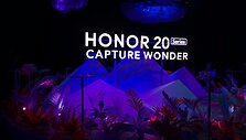 &bdquo;Honor 20&ldquo; i&scaron;manųjų telefonų linijos pristatymas
