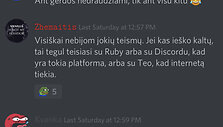 &bdquo;Discord&ldquo; pletkai