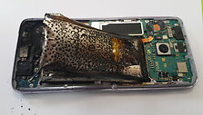 Sudegęs &bdquo;Samsung Galaxy S8&ldquo;
