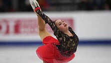 Alina Zagitova liko antra Europos čempionate Minske.
