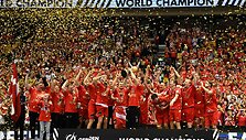 Danijos rankininkai pirmą kartą tapo pasaulio čempionais.