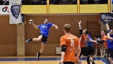 Klaipėdos &bdquo;Dragūnas&ldquo; pirmosiose finalo rungtynėse įveikė Vilniaus &bdquo;&Scaron;viesą&ldquo; 34:27.