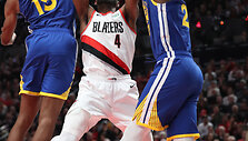&bdquo;Golden State Warriors&ldquo; krep&scaron;ininkai pirmauja serijoje prie&scaron; &bdquo;Blazers&ldquo; 3-0.