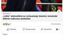 Valdemaras Kasmauskas nustebo, i&scaron;girdęs žinią apie tai, kad neteko posto.
