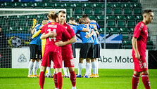 Lietuvos ir Estijos futbolo rinktinių mačas Taline baigėsi lietuvių pergale 3:1.