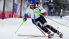 Petra Vlhova sezonui ruo&scaron;ėsi Druskininkuose.