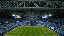 Europos futbolo čempionato stadionas Sankt Peterburge