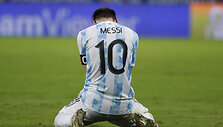 Lionelis Messi su Argentinos rinktine triumfavo &bdquo;Copa America&ldquo; turnyre.