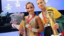 Kipras Kūra ir Elzė Gintvilė Valiūnaitė i&scaron;kovojo pasaulio jaunimo čempionato sidabrą! 