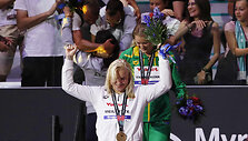 Rūta Meilutytė i&scaron;kovojo auksą pasaulio čempionate.