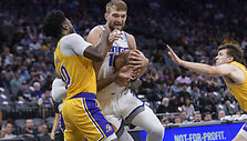 Domantas Sabonis rungtynėse su &bdquo;Los Angeles Lakers&ldquo;