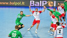 Lietuvos rankinio rinktinė nusileido &Scaron;veicarijai. Gerdas Babarskas
