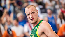 Lietuvos krep&scaron;inio 3x3 rinktinė nusileido Nyderlandams. Evaldas Džiaugys