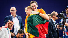 Lietuvos krep&scaron;inio rinktinė 3x3 triumfavo mū&scaron;yje dėl olimpinės bronzos.