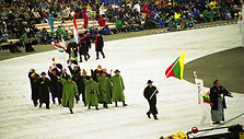Fotografas A.Pliadis fiksavo 1998 m. Nagano olimpines žaidynes.