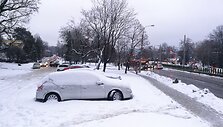 Dėl sudėtingų eismo sąlygų Vilniuje, Žvėryne sutriko eismas