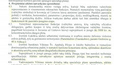 Luki&scaron;kių aik&scaron;tės tvarkymo konkurso keliami reikalavimai