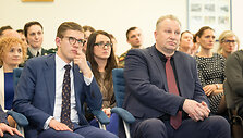 S.Skvernelis lankėsi Pagėgiuose ir susitiko su VSAT Pagėgių rinktinės bendruomene