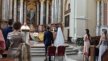 Viktorijos ir Pauliaus &Scaron;atkauskų vestuvių akimirka
