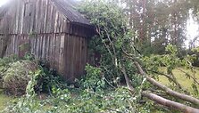 Viesulas nuniokojo &Scaron;akių rajone esančią sodybą