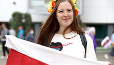 Minske tęsiasi protestai &ndash; moterys stojo į &bdquo;Baltą grandinę&ldquo;