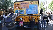 Vilniuje vyko atsisveikinimas su senaisiais autobusais