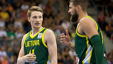 Marius Grigonis ir Jonas Valančiūnas