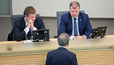 Vilius &Scaron;apoka ir Saulius Skvernelis