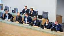 Seime vyksta Vyriausybės valanda